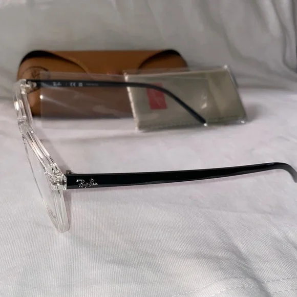 New RayBan RB 7185 Crystal Eyeglass Frame - Picture 4 of 4